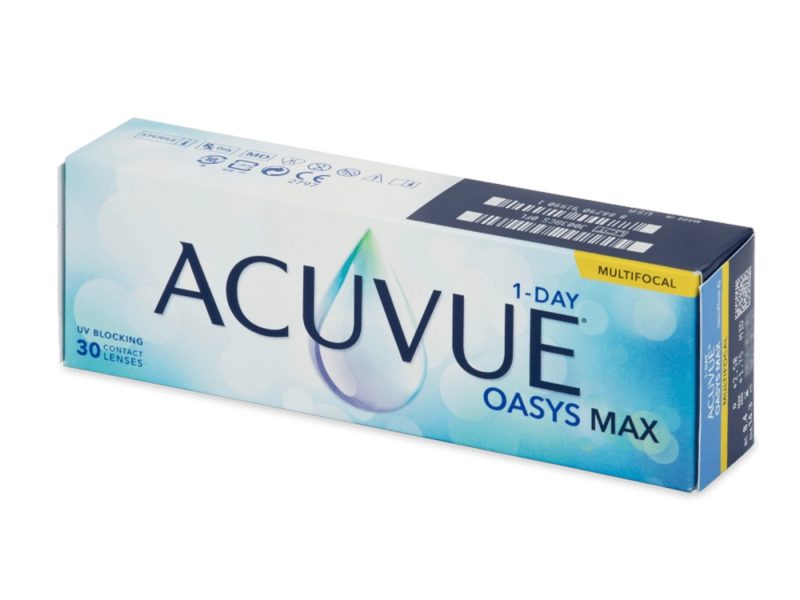 Acuvue Oasys 1-Day Max Multifocal (30 lentilles)