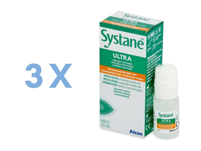 Systane Ultra sans conservateur (3 x 10 ml)