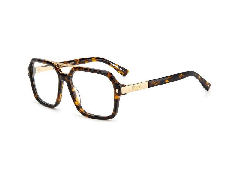 Dsquared2 Lunettes de Vue D2 0035 2IK Lentilles de contact