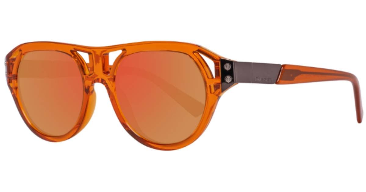 Lunettes de soleil orange Diesel