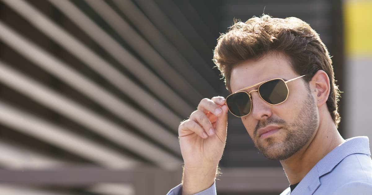 Lunettes de soleil pour hommes de marque