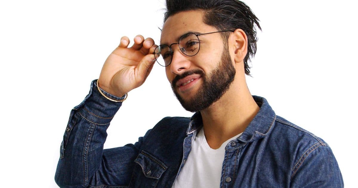 Montures de lunettes pour hommes